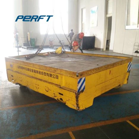 Betongformoverføringsvogn på skinne