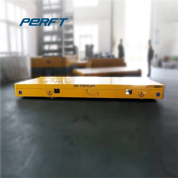 Battery Powered Transfer Trolley Transport Sheet Steel